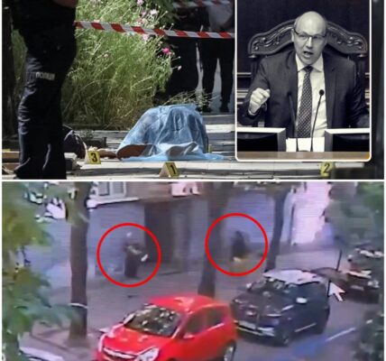 Oekraïense ex-parlementsvoorzitter doodgeschoten op straat, beelden tonen hoe ‘koerier’ hem achtervolgt en toeslaat