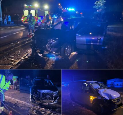 Koppel gewond na botsing tussen auto en bestelwagen in Roeselare