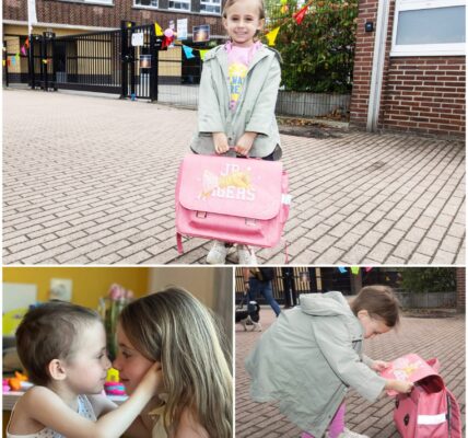 Ook voor kankerpatiëntje Inez (6) is het de eerste schooldag: “Een grote stap en tegelijk ook niet”