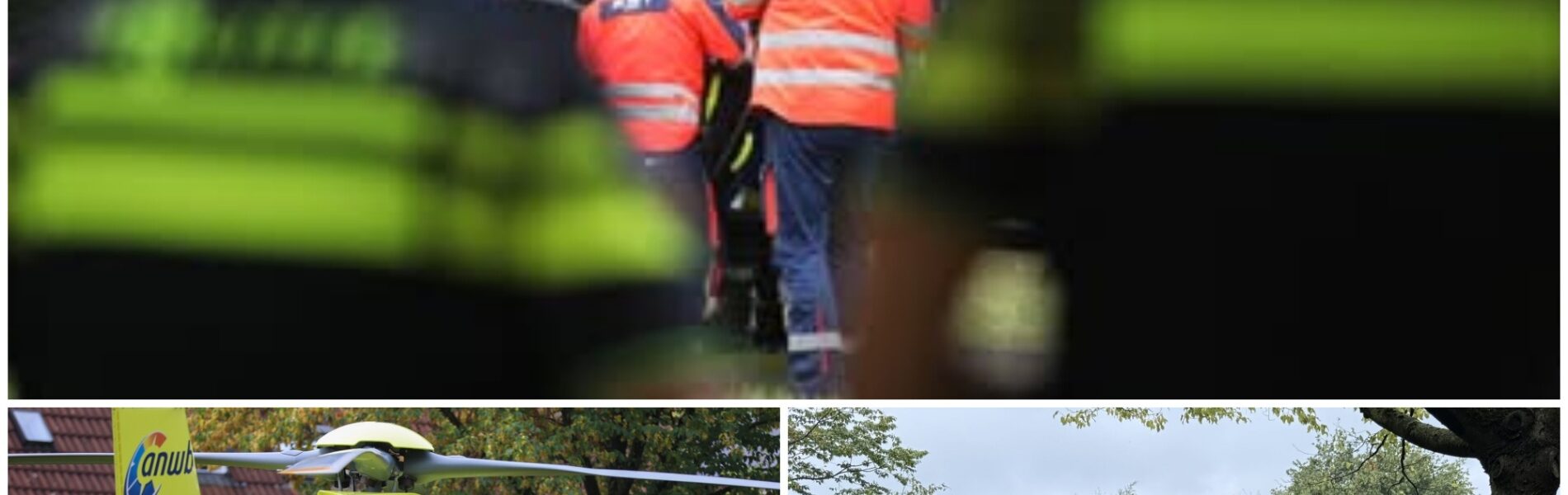 Traumahelikopter landt bij basisschool, mogelijk reanimatie kind