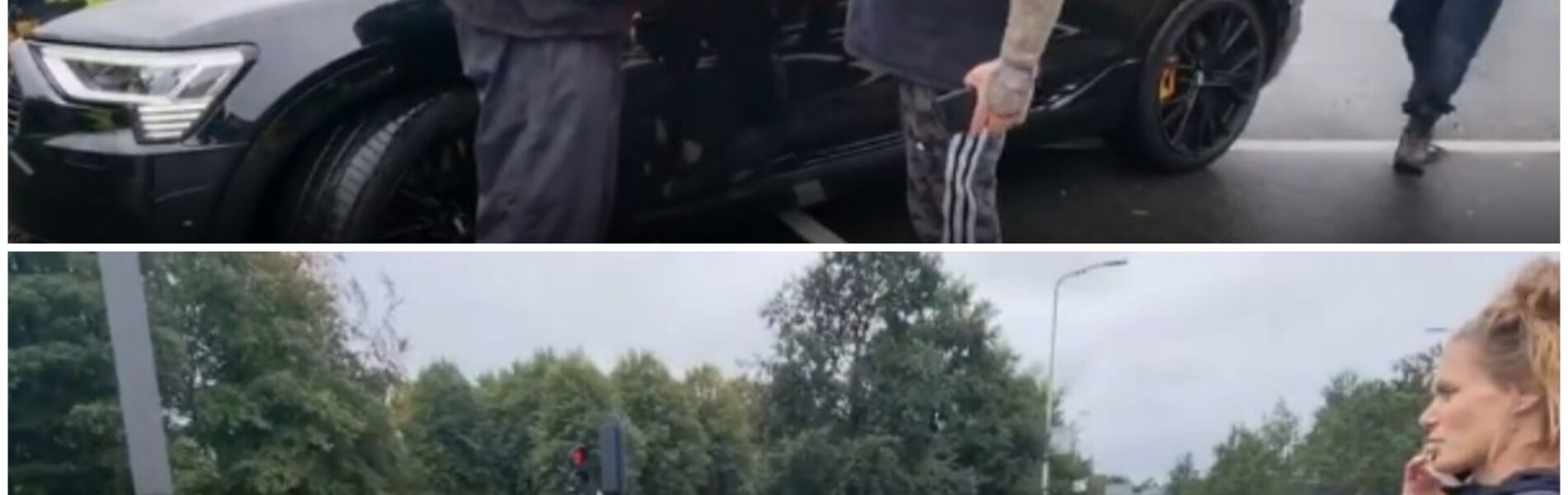 Activisten van Extinction Rebellion ontmoeten Hagenees met kort lontje