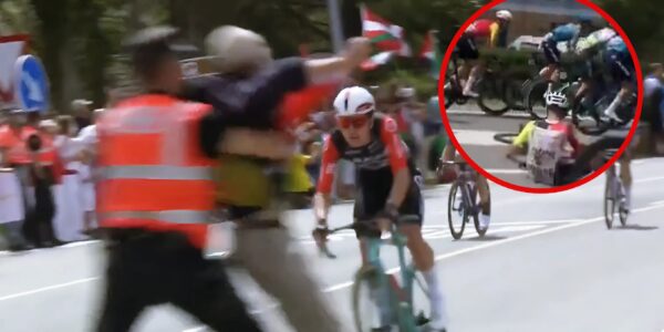 KIJK. Pro-Palestijnse demonstratie zorgt weer voor chaos in de Vuelta, nu komt het zelfs tot valpartij