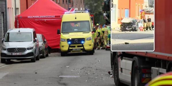 Twee jonge kinderen van 3 en 7 jaar in levensgevaar bij zwaar ongeval in Geraardsbergen