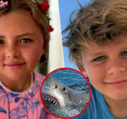 Rose (10) redt haar broer (8) na haaienaanval: “Haar stalen zenuwen maakten het verschil tussen leven en dood”