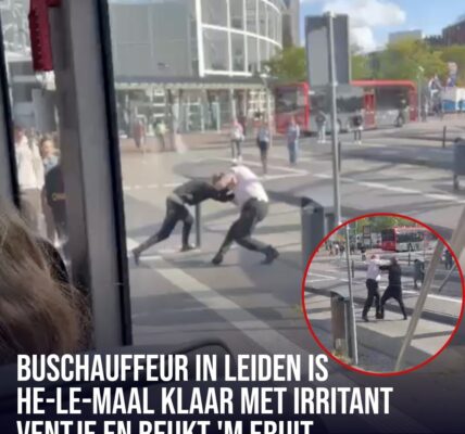 Van woorden tot daden: Leidenaar ziet buschauffeur passagier eigenhandig verwijderen