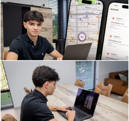 Aaron (18) ontwikkelt app zodat vrouwen zich veiliger voelen op straat: “De politie is zeer geïnteresseerd”