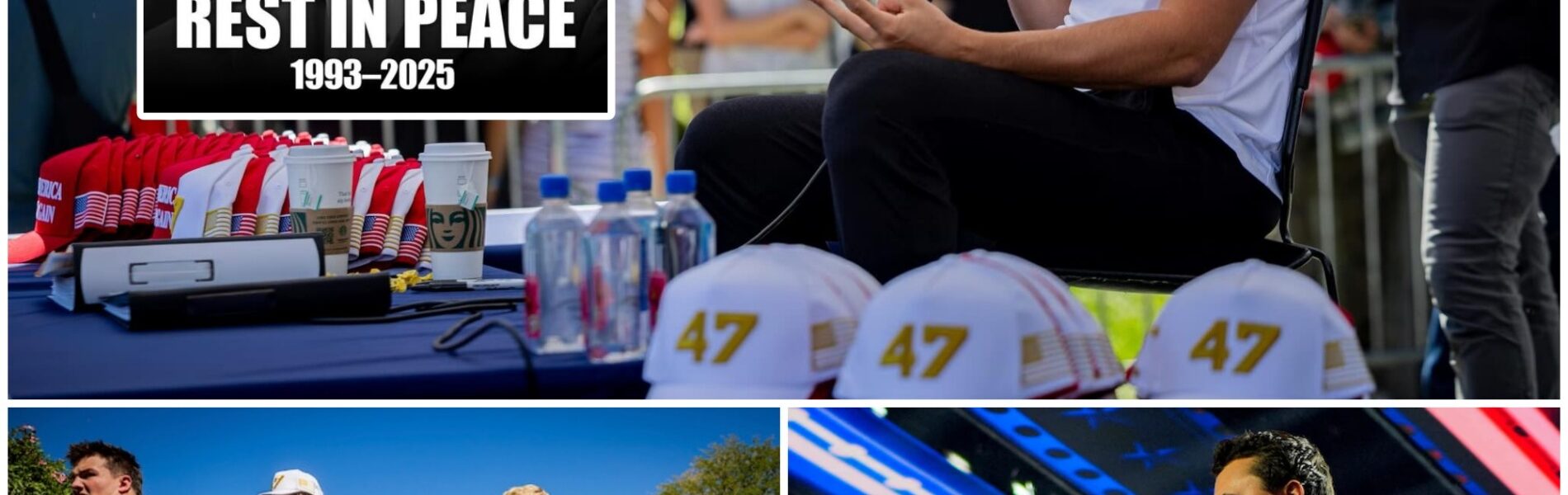 De Amerikaanse activist en Trump-aanhanger Charlie Kirk (31) werd doodgeschoten tijdens een toespraak op een universiteit. De dader is nog niet gearresteerd.