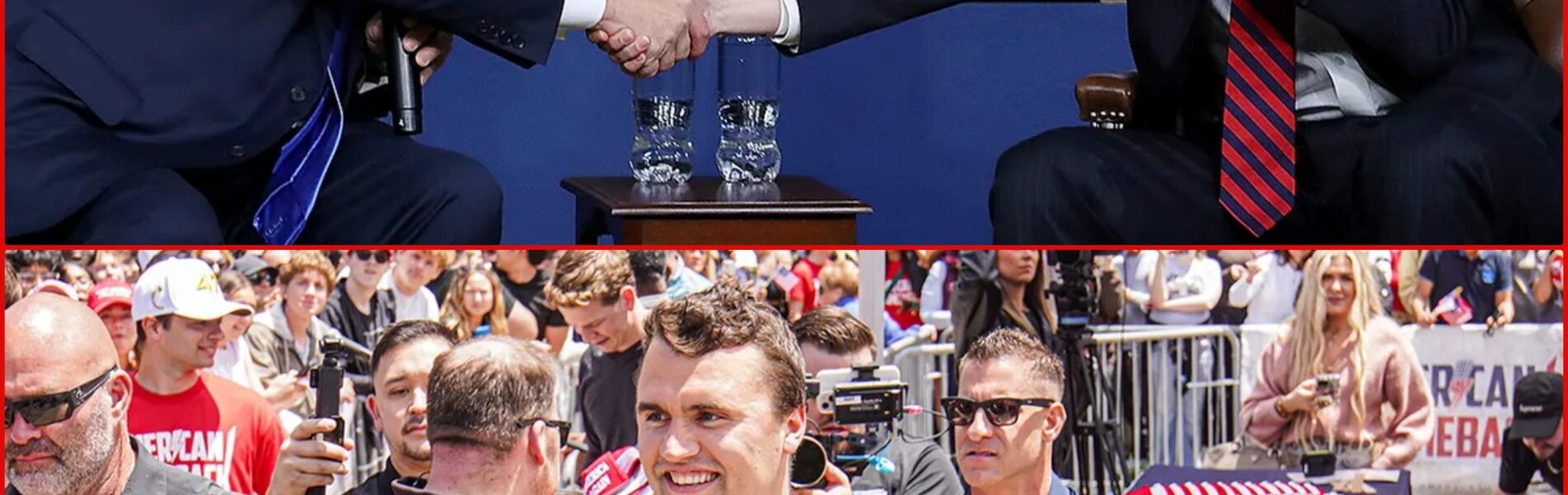 Een klopjacht is begonnen!! De zoektocht is begonnen naar de persoon die Trumps vertrouweling, Charlie Kirk (31), met één schot vanaf een afstand van 182 meter op de universiteitscampus doodschoot.