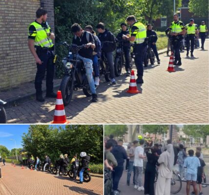 BEELDEN: Politie grijpt hard in: fatbikes massaal op de bon (44 stuks)