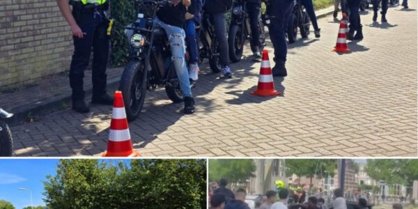 BEELDEN: Politie grijpt hard in: fatbikes massaal op de bon (44 stuks)