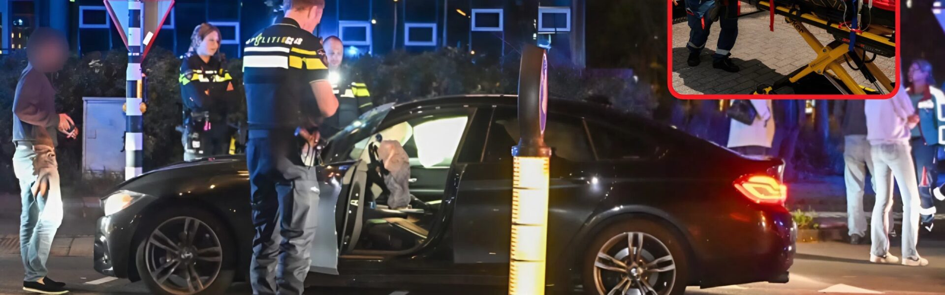 Een vreselijk auto-ongeluk bij zonsopgang in Alkmaar, de bestuurder wordt ervan verdacht iets te hebben gebruikt