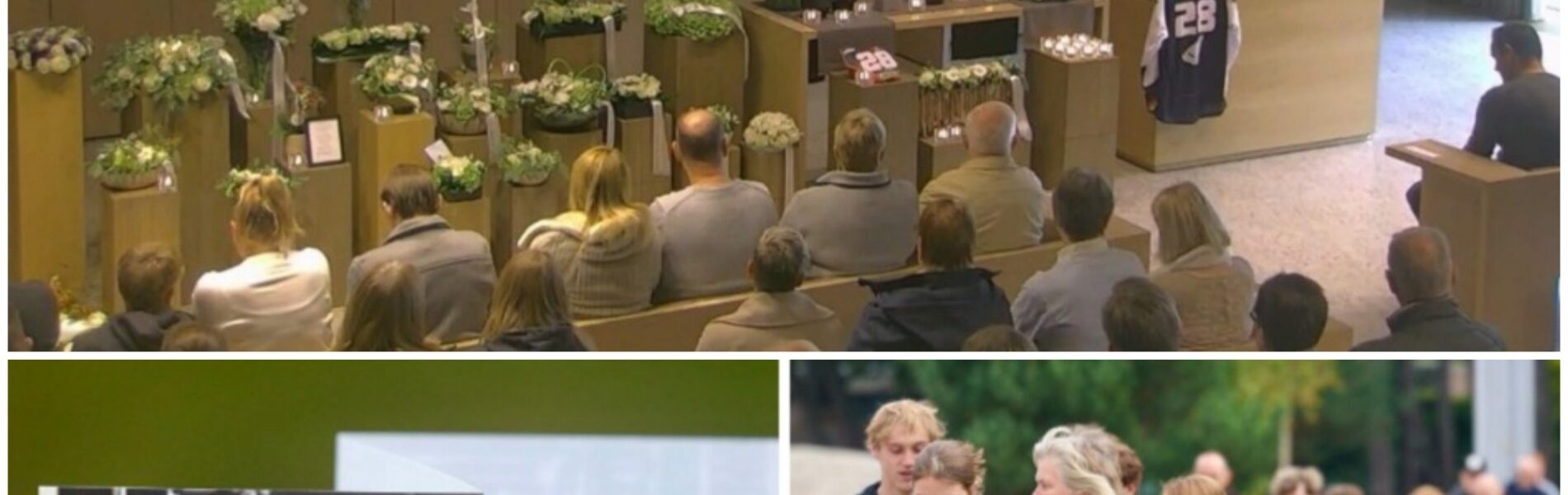 Familie en vrienden rouwen om Benten (18) tijdens uitvaart: “Je was steeds de gekke kerel die iedereen deed lachen”