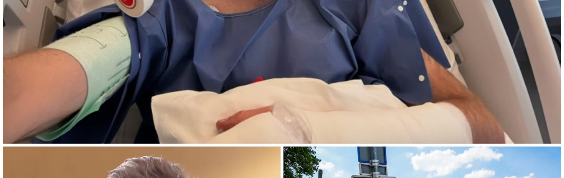 Net binnen: Hugo de Jonge zwaargewond geraakt