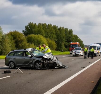 Tragisch ongeval op de A15 bij Tiel: Bestuurder (67) overlijdt na heftige botsing met vrachtwagen - wat was de oorzaak?