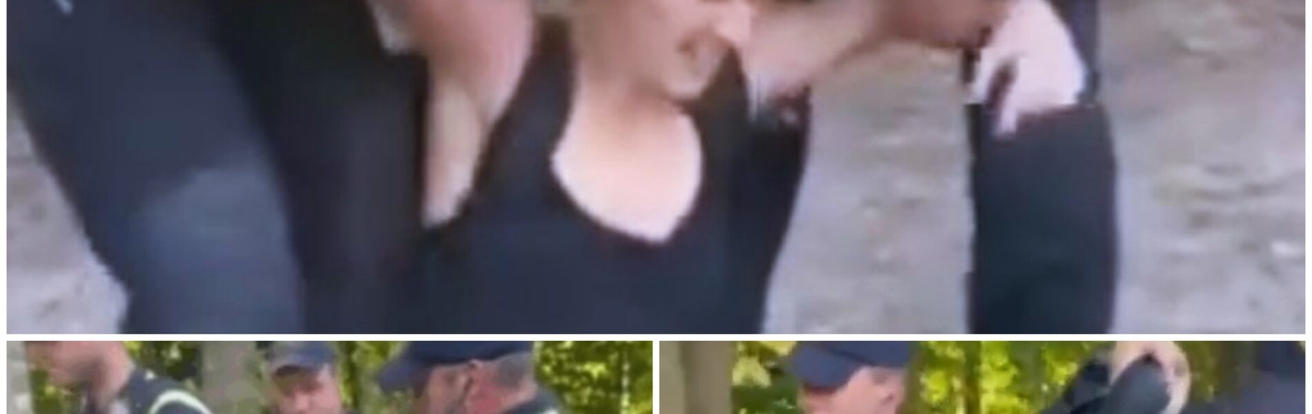 ZIEN: Politie heeft geen genade voor klimaatactiviste en pakt haar keihard aan