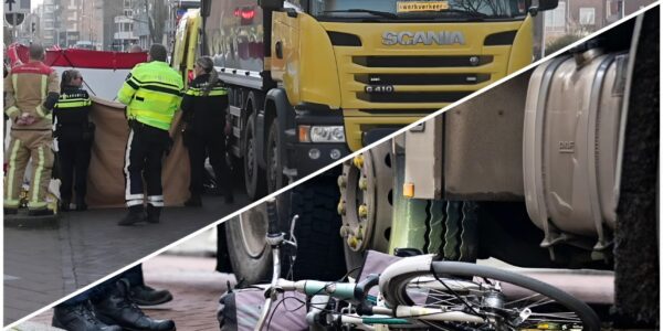 BEELDEN: Drama op de Boxtelseweg – 91-jarige fietser komt tragisch om het leven
