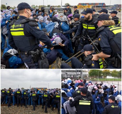 Feest in Rotterdam: Spoorlopers maken kennis met gummiknuppel