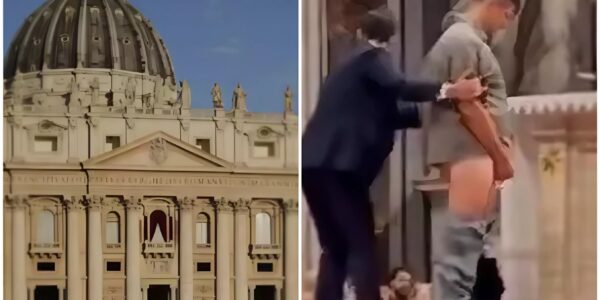 Schok in Vaticaanstad: man plast tegen altaar in Sint-Pietersbasiliek – “Heiligschennis van ongekende proporties”