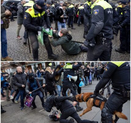 Chaos in Amsterdam: Anti-Immigratieprotest Escaleert — Politie Trekt In, Tientallen Aanhoudingen na Gewelddadige Mars door Stad
