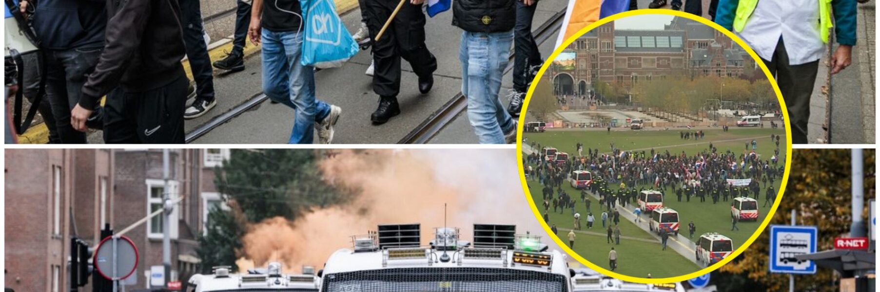 🚨 Anti-immigratieprotest escaleert in hartje Amsterdam: 29 arrestaties en felle leuzen