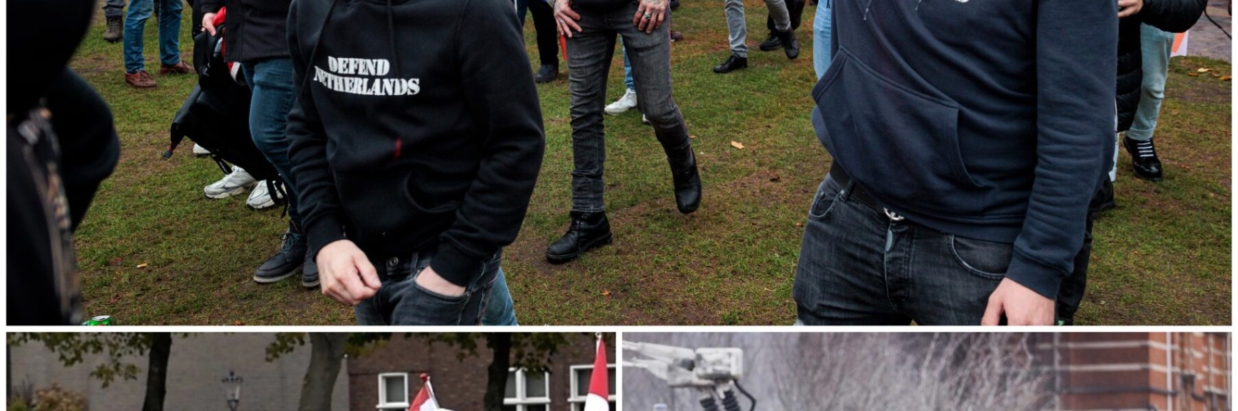 Asielzoekers, Halsema en Timmermans moeten het ontgelden tijdens protest tegen immigratie in Amsterdam: ’We zijn er klaar mee’