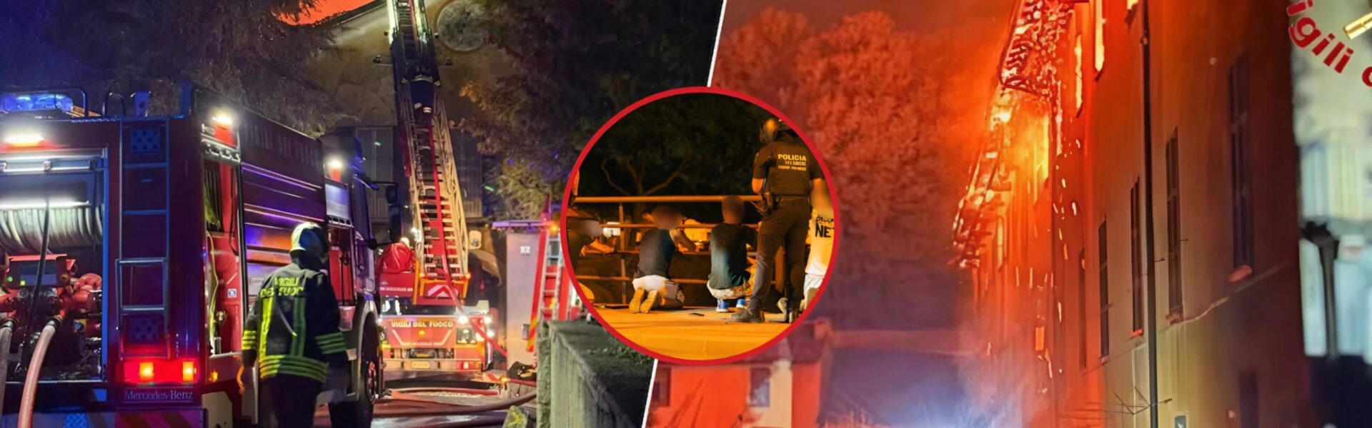 Vlammen verwoesten Italiaans klooster — politie volgt spoor naar migranten, maar één detail blijft mysterieus