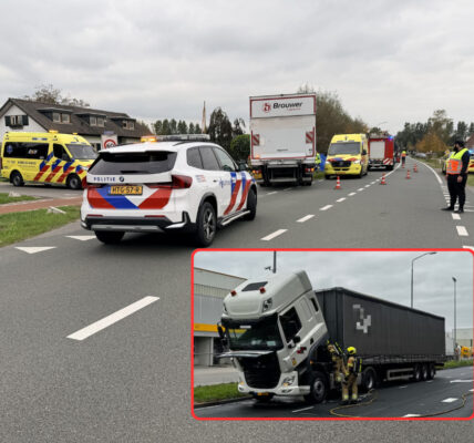 Dodelijk ongeval in Schijndel: 91-jarige fietser overlijdt na aanrijding met vrachtwagen