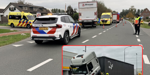 Dodelijk ongeval in Schijndel: 91-jarige fietser overlijdt na aanrijding met vrachtwagen