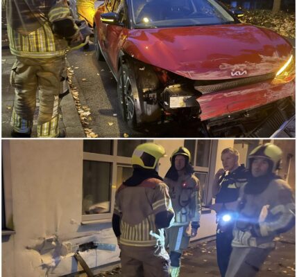 "Auto Vliegt uit Bocht en Boort zich in Woonhuizen!”