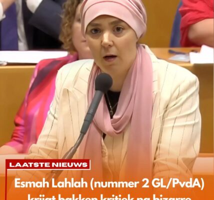 Esmah Lahlah (nummer 2 GL/PvdA) krijgt bakken kritiek na bizarre uitspraak: “Dit kan toch niet?!”