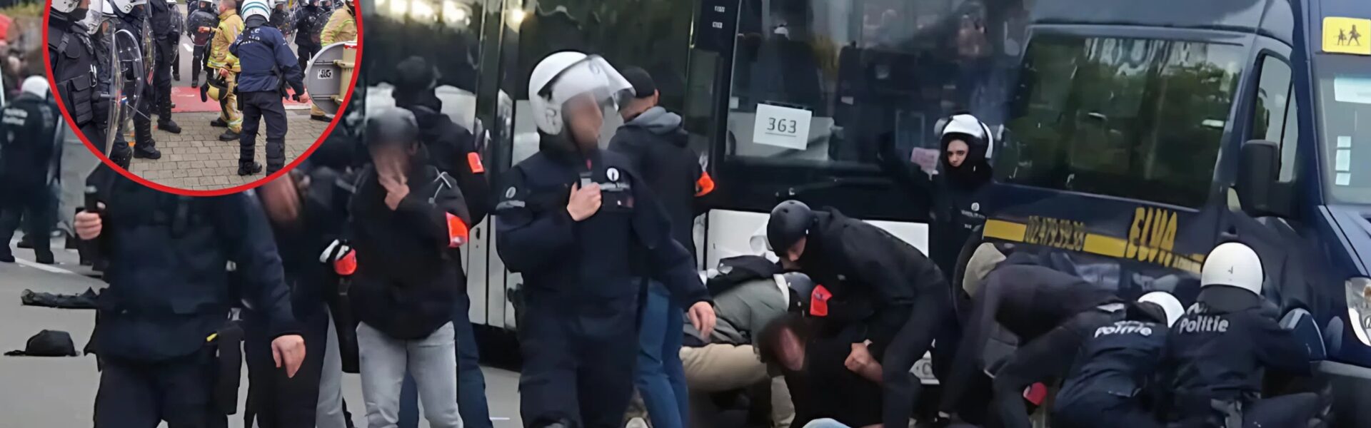 Betogers vallen Hilton binnen en zaaien vernieling: politie bekogeld met vuurwerk en flessen… maar wat er dáárbinnen gebeurde, is nog veel schokkender 👇