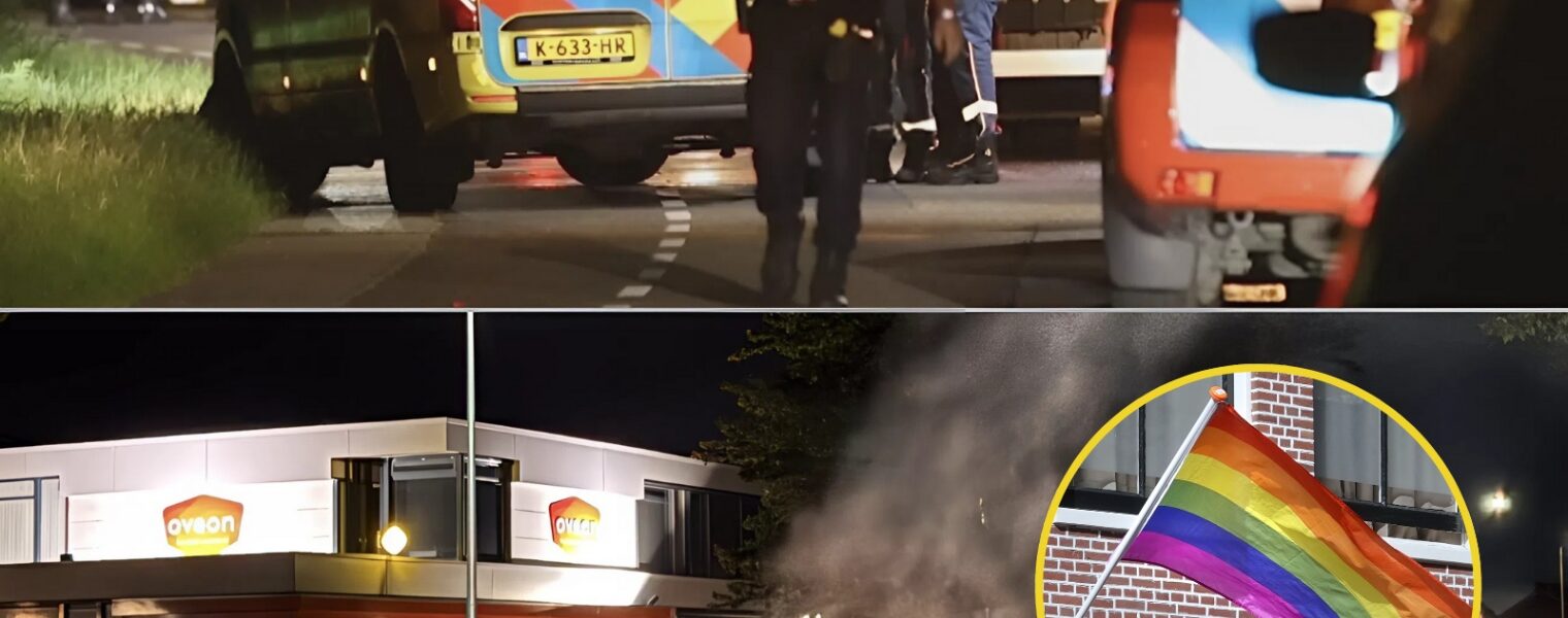 Urk Ontploft Door De Regenboogvlag: Vuurwerk, Vlammen en Wrok Achter De Straat Die In Vuur En Vlam Stond, Een Teken Van Diepe Conflicten Binnen De Gemeente! 🏳️‍🌈👇