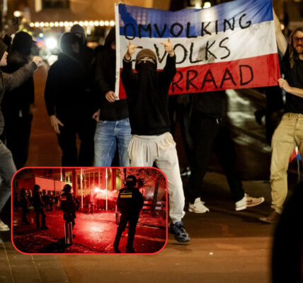 Chaos in Houten en Uithoorn: azc-protesten ontaarden in geweld – ME grijpt hard in