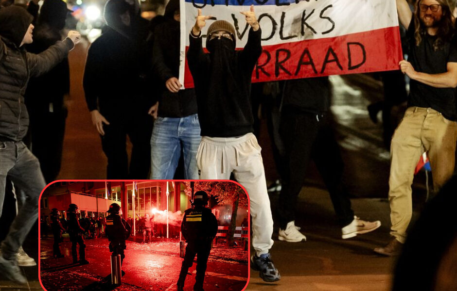 Chaos in Houten en Uithoorn: azc-protesten ontaarden in geweld – ME grijpt hard in