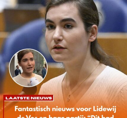 Ongeloof bij politieke analisten: Lidewij de Vos brengt FVD weer in de top 10