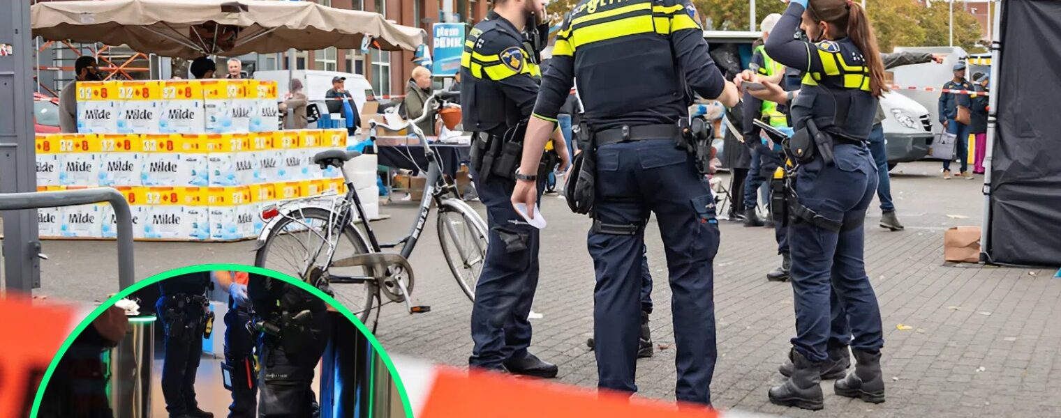 Man neergestoken met slagersmes op Afrikaandermarkt in Rotterdam – Verdachte gearresteerd en gruwelijke bekentenis afgelegd 👇