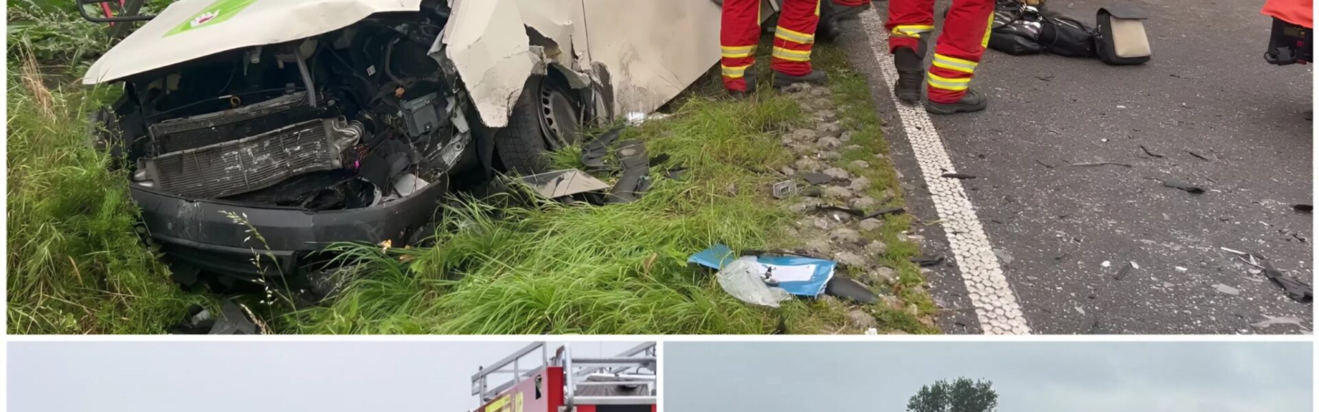 Tragödie auf der L3 bei Karlum: Zwei Tote und mehrere Schwerstverletzte nach Frontalcrash