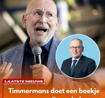 Frans Timmermans opent zijn hart over een verleden dat hij liever was vergeten: “Soms moet je loslaten om verder te kunnen”
