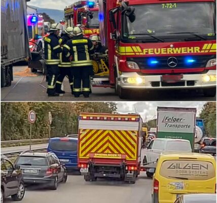 Chaos auf der A61! Feuerwehr kracht bei Rettungseinsatz – fehlende Rettungsgasse kostet wertvolle Minuten!