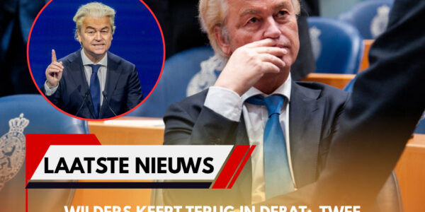 Wilders terug in het debat: Twee weken voor de verkiezingen spreekt PVV-leider zich uit