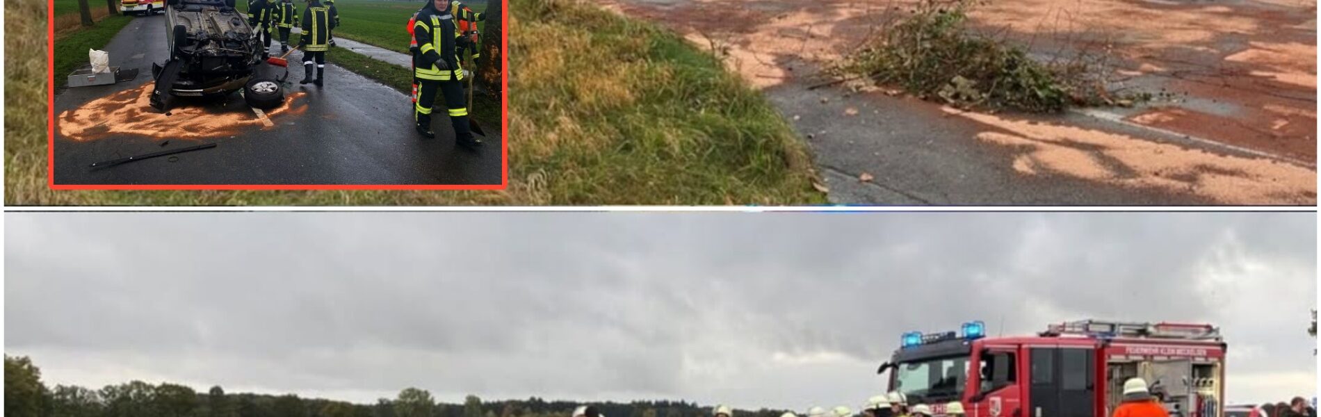 🚨Horror-Crash im Norden: Golf komplett zerstört – Feuerwehr kämpft um Schwerverletzten! Die ganze dramatische Rettungsgeschichte weiter unten 👀