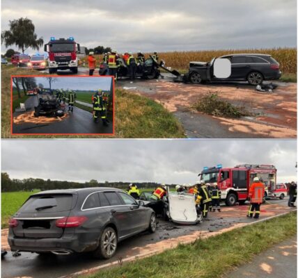 đšHorror-Crash im Norden: Golf komplett zerstört â Feuerwehr kĂ€mpft um Schwerverletzten! Die ganze dramatische Rettungsgeschichte weiter unten đ