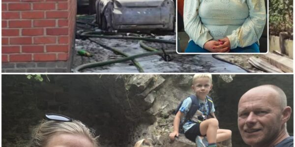“Als ze hier nu doodgaan, dan blijf ik erbij”: Stephanie (37) kroop in brandende auto om haar kindjes (1 en 3) te redden