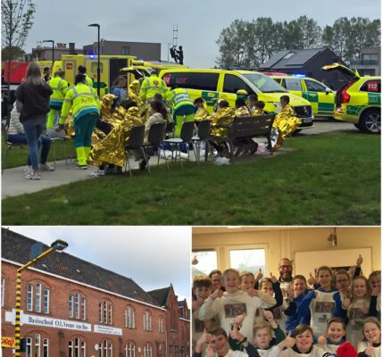 Dertigtal kinderen bevangen door CO in basisschool Nieuwkerken
