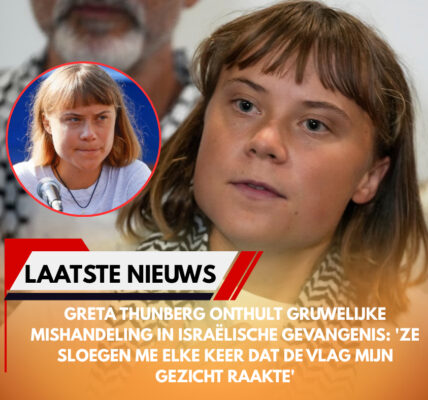Greta Thunberg onthult gruwelijke mishandeling in Israëlische detentie: “Ze sloegen me telkens als de vlag mijn gezicht raakte