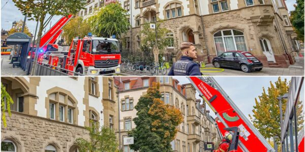 Dachbrand bedroht Mehrfamilienhaus – Polizei ermittelt zur noch unklaren Brandursache