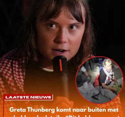 Wat Greta Thunberg in Israël meemaakte, tart elke verbeelding — nu vertelt ze eindelijk wat er écht gebeurde