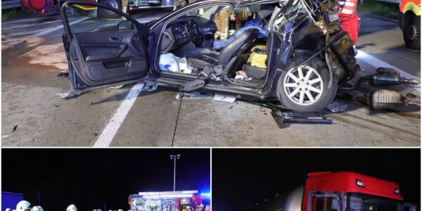 Drama auf der Autobahn bei Dresden! Ein Mann stirbt, ein Kind wird schwer verletzt – Horror-Crash schockt Zeugen! Ganze Geschichte.