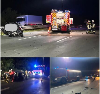 Tragisches Unglück auf der A1 bei Sittensen: 27-Jähriger verliert sein Leben in verheerendem Verkehrsunfall