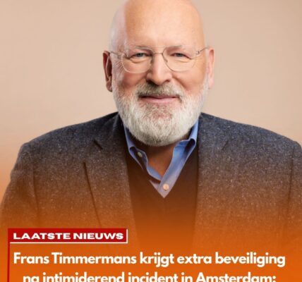Timmermans krijgt extra politiebegeleiding na intimidatie op terras.